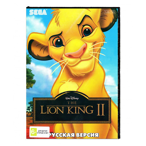 Игра The Lion King 2 (Король Лев 2) (Sega (16 bit), Русские субтитры ...