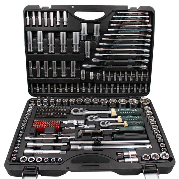 Набор инструментов для автомобиля 216 предметов ROCK FORCE RF