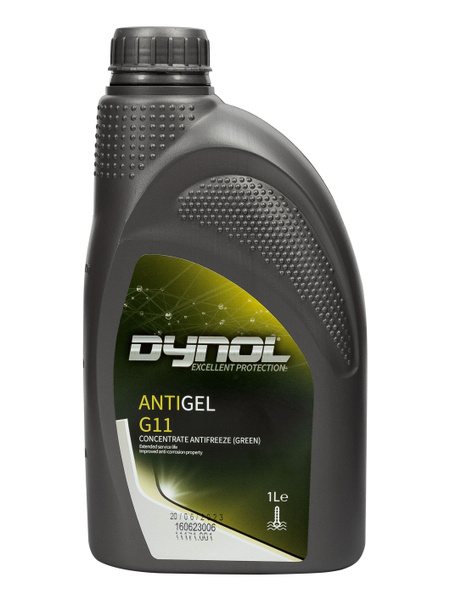 DYNOL ANTIGEL G11 Concentrate (Green), антифриз (концентрат), 1л купить ...