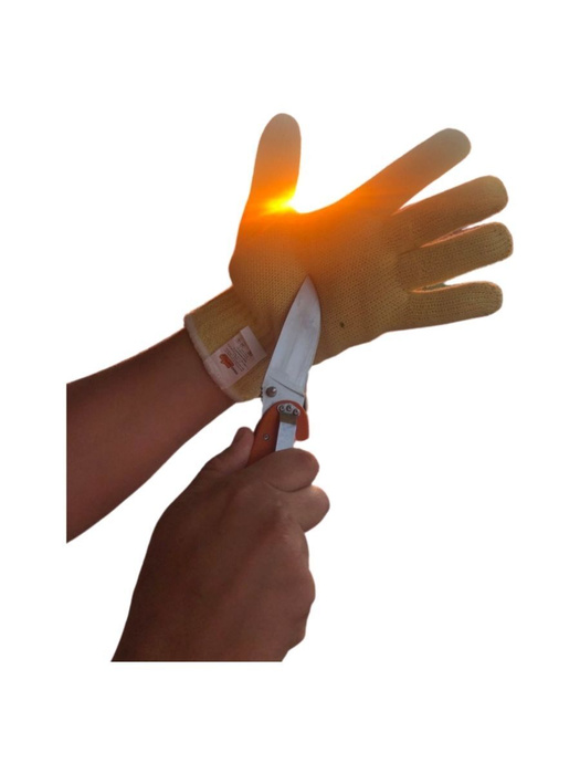 Кевларовые перчатки термостойкие от ожогов и порезов для 1 пара ...