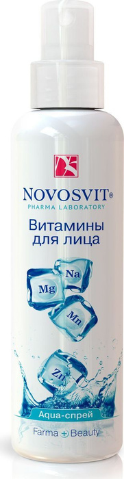 Novosvit Aqua-спрей "Витамины для лица", 190 мл — купить в интернет ...