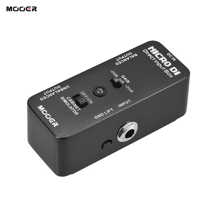 MOOER MICRO DI Simulator DI Box Direct Input Box Педаль