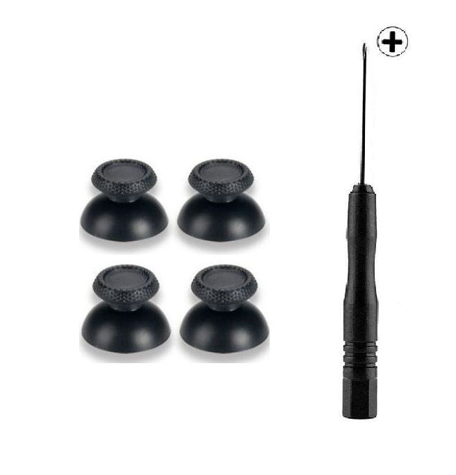 Аналоговые стики - грибки на геймпад / джойстик 4 штуки + отвертка для ...