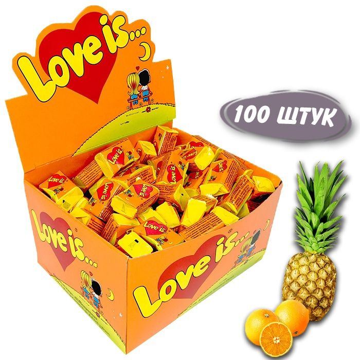 Жевательная резинка Love is