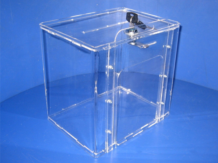 Ящик для голосования 20х20х16 см, 3-х мм оргстекло - купить с доставкой ...