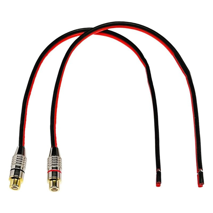 Провод динамика 14 AWG с гнездом Phono RCA, 2 канала - купить по ...