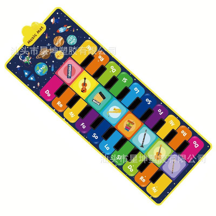Детский развивающий коврик пианино - купить с доставкой по выгодным ...