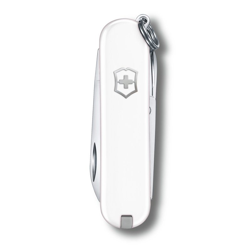 Швейцарский Нож-брелок VICTORINOX Classic SD Colors "Falling Snow", длина лезвия 4 см, 7 функций. 0.6223.7G