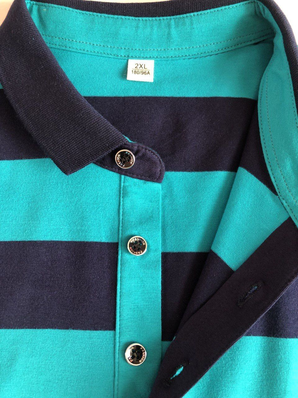 Поло STANwear, размер 54, 52, цвет синий, бирюзовый, 95% хлопок ,5% ...