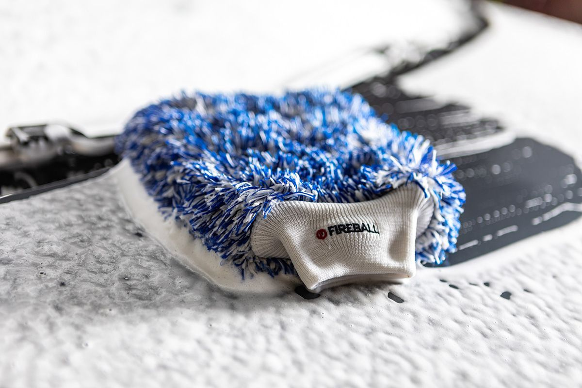 Микрофибровая варежка для мойки авто Premium Wash Mitt 25*20 см ...