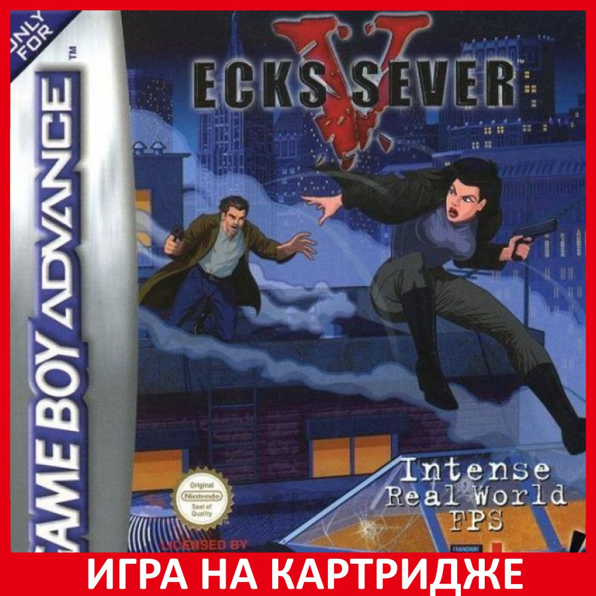 Игра на Картридже Ballistic Ecks Vs Sever Русская Версия (GBA)