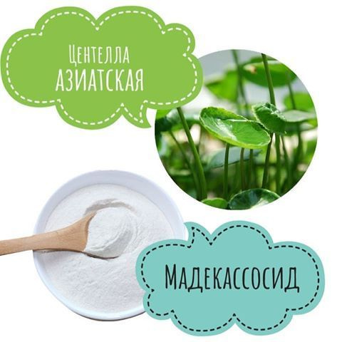 Крем для лица с экстрактом центеллы азиатской Derma Factory Cica