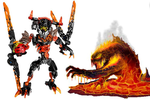 Конструктор Бионикл Лава-Монстр 118 613-2 купить на OZON по