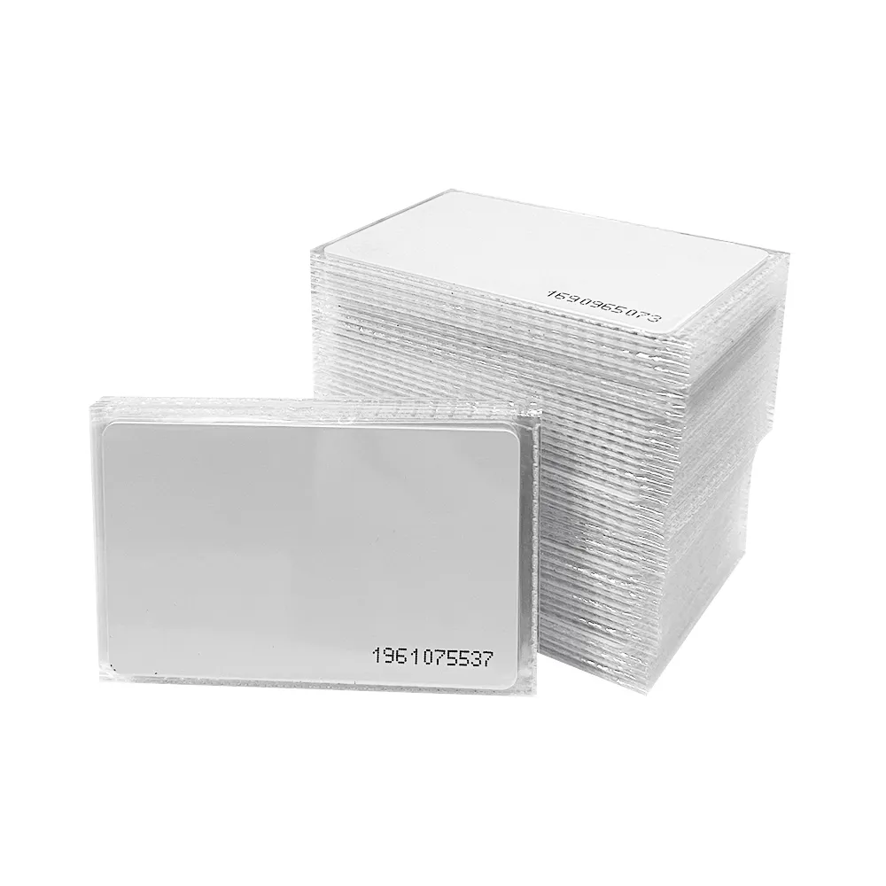 Карта доступа тонкая Mifare 1k RFID NFC (25шт) Частота 13,56 МГц, ISO ...