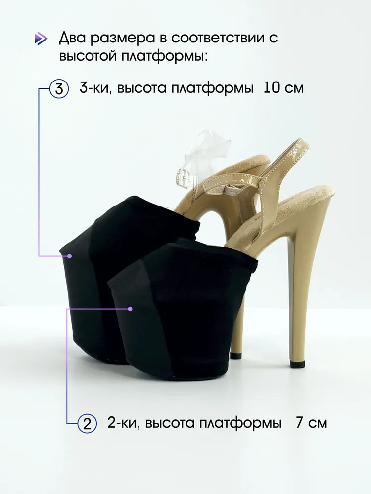 Защита на стрипы "Без шнурков" на 2-ки (двойки), вариант, фото 2