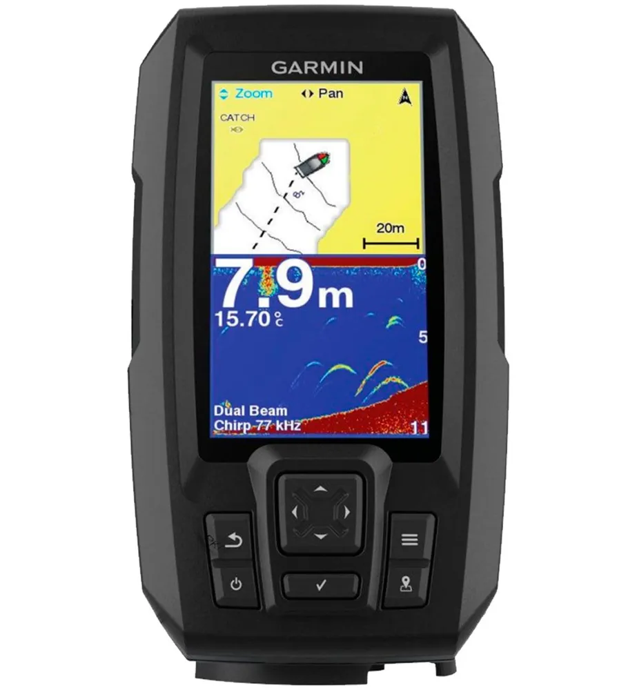 Эхолот для рыбалки Garmin striker 4 plus с датчиком 77/200, вариант, фото 3