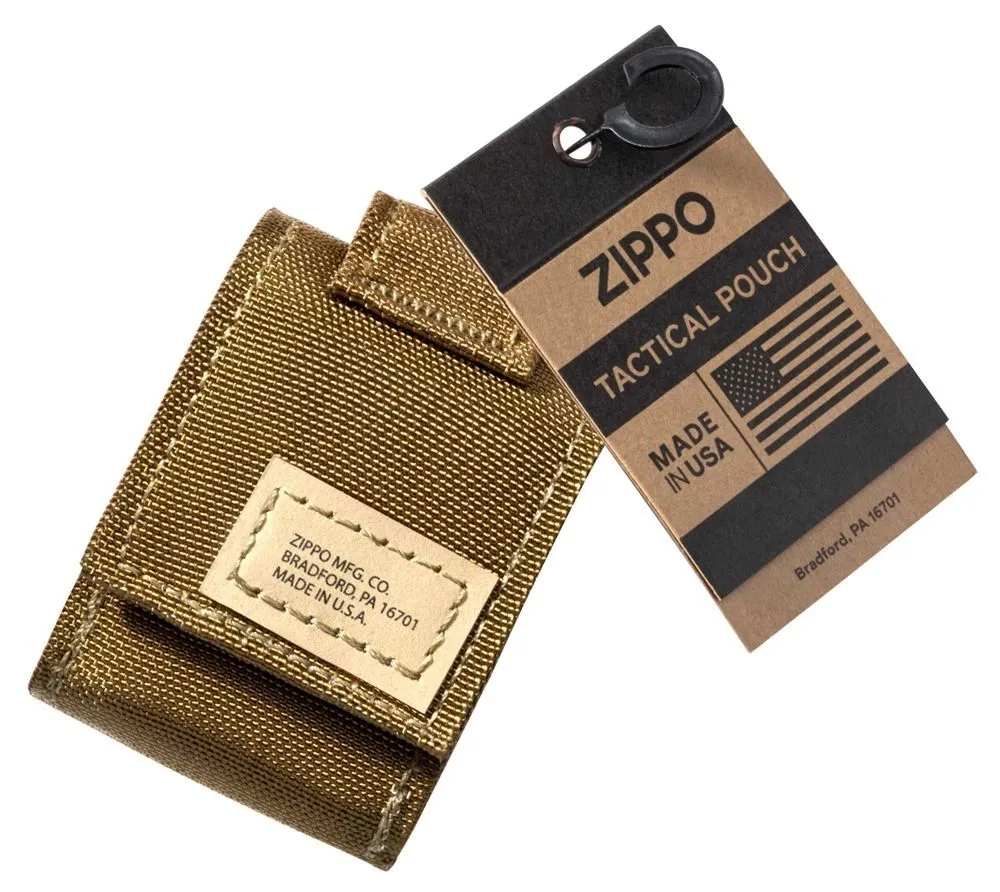 Чехол ZIPPO Для Зажигалки С Фиксатором На Ремень Коричневый 48401, коричневый, фото 5