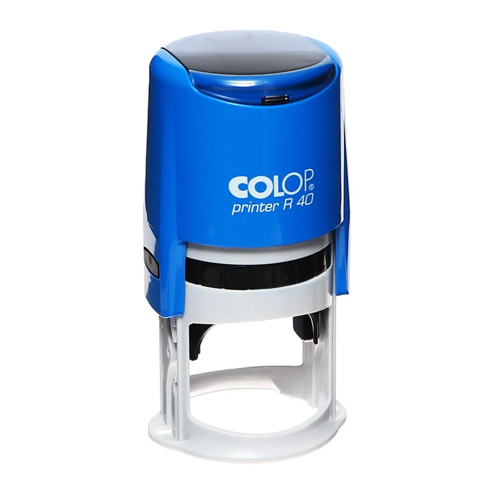 Colop Printer R40 автоматическая оснастка для печатей, диам. 41.5 мм, цвет СИНИЙ, синий, фото 6