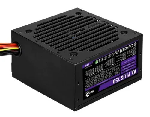 Блок питания Aerocool VX PLUS 750, Retail, черный