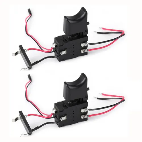 Переключатель управления электрической дрелью,2 шт постоянный ток 7,2-24 В, 16 А,триггерный переключ