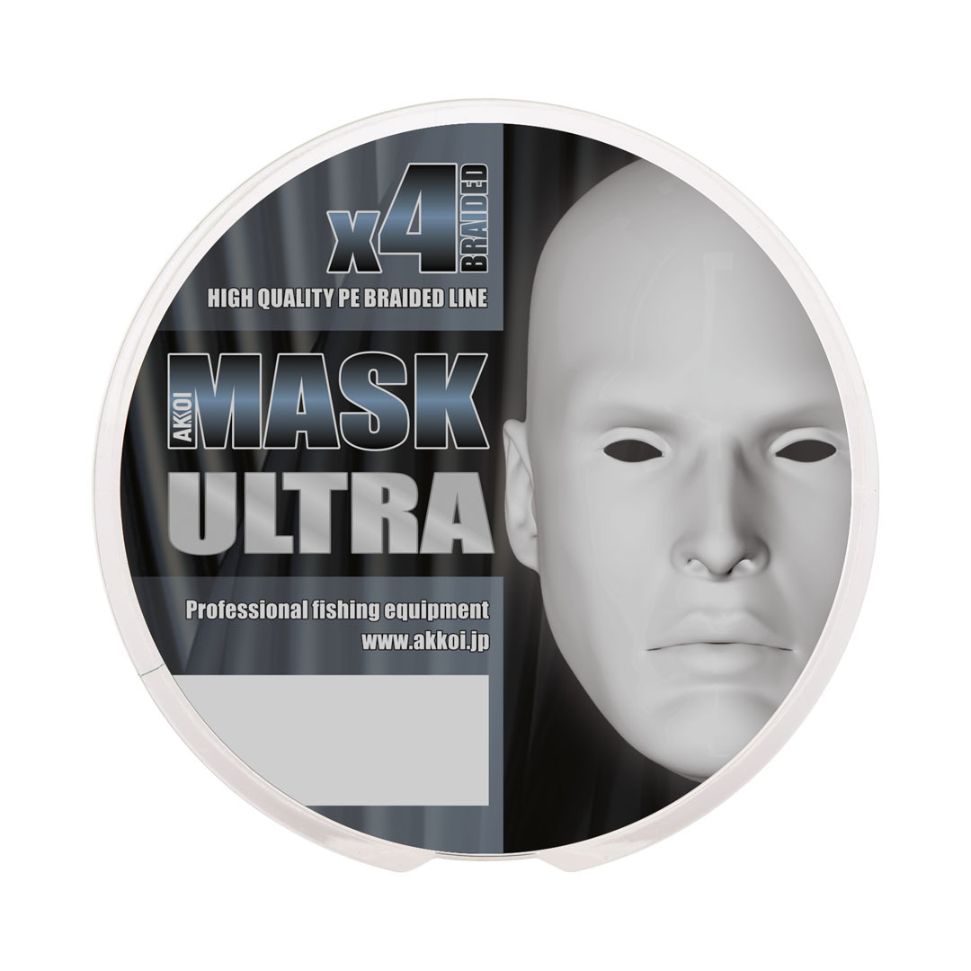Леска плетёная AKKOI MASK ULTRA X4-110 (green) d0,06mm