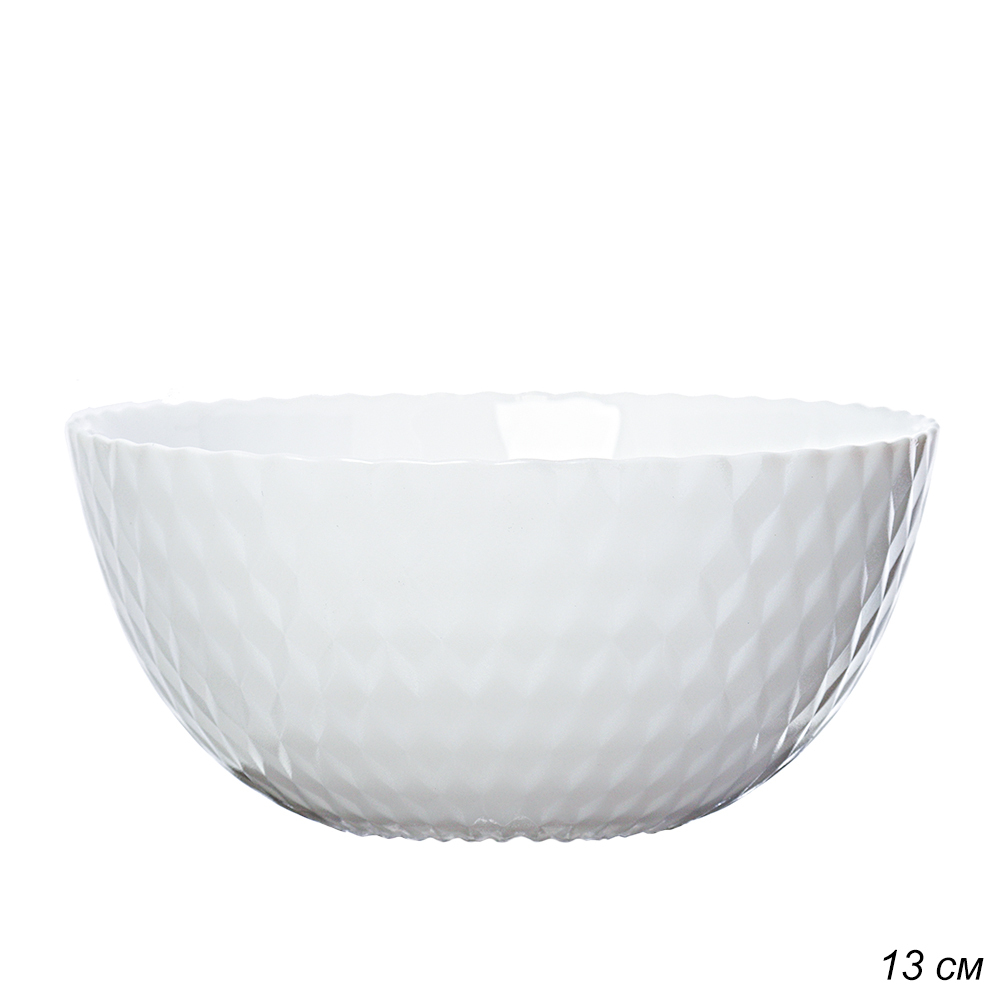 Салатник WHITE LILY Pampille , диаметр 13 см, стекло Салатник WHITE LILY Pampille , диаметр 13 см, стекло