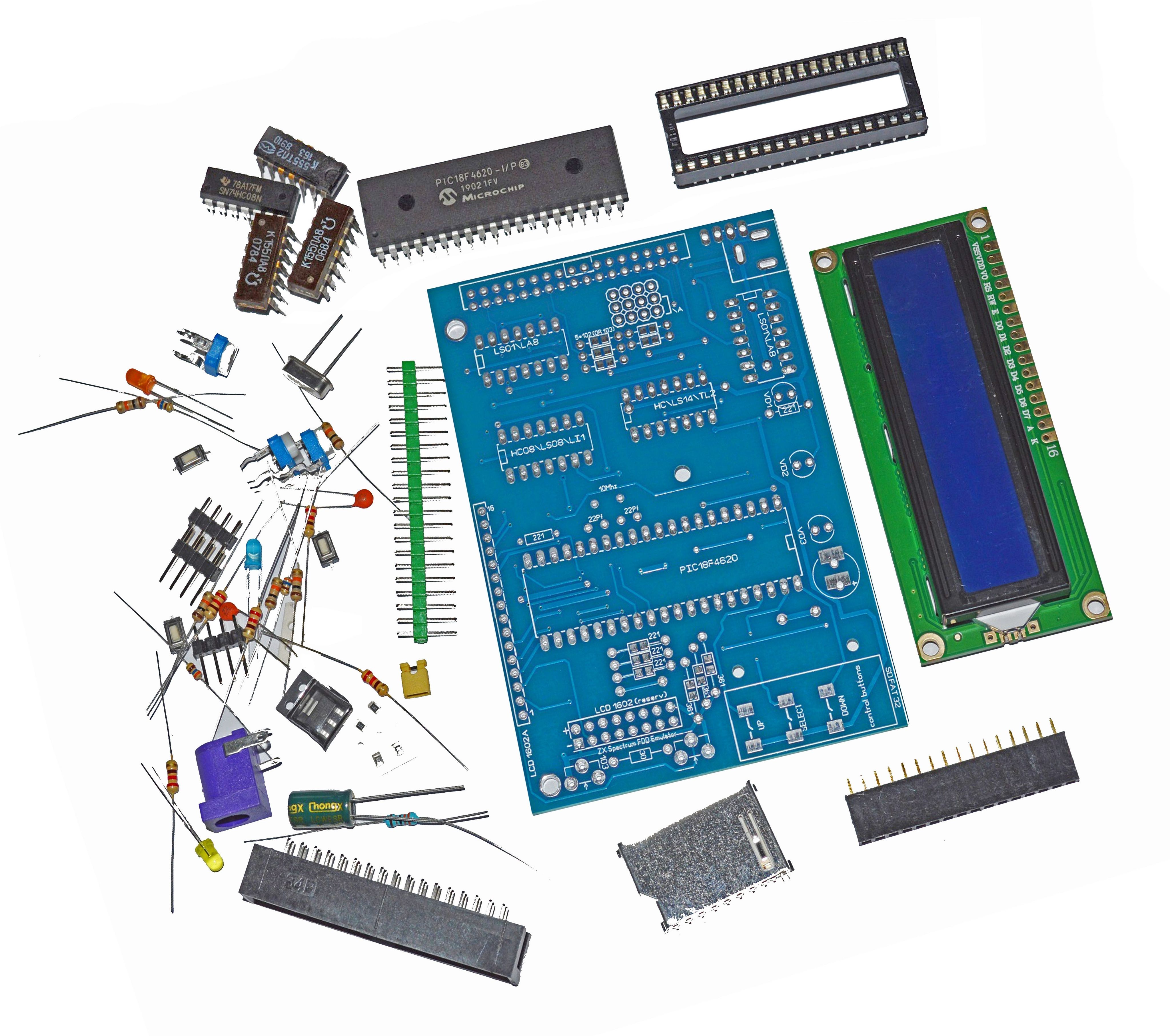 ZX Spectrum Эмулятор Дисковода набор для сборки купить на OZON по