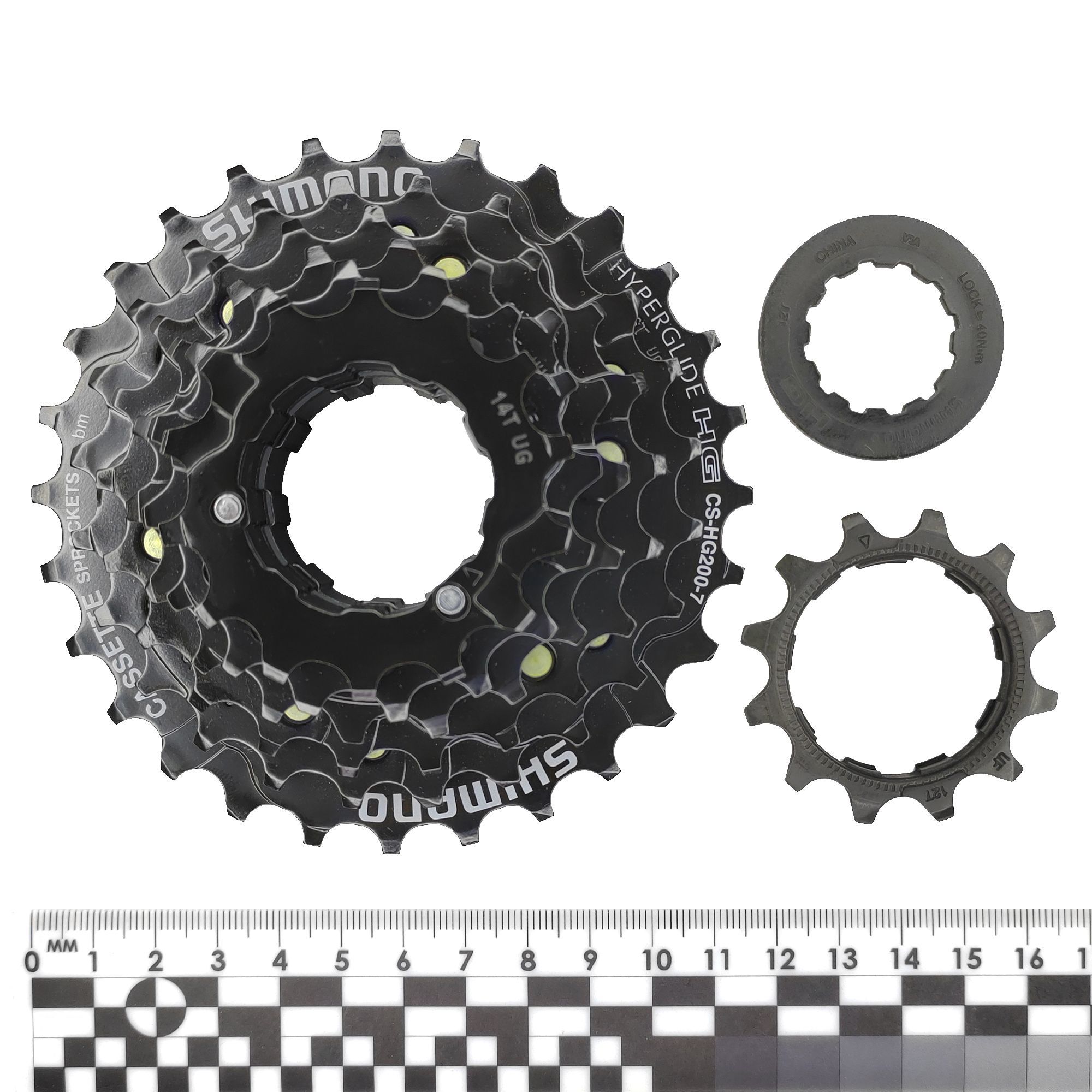 Звезда задняя (кассета) Shimano HG200, серия Tourney, 7 скоростей ...