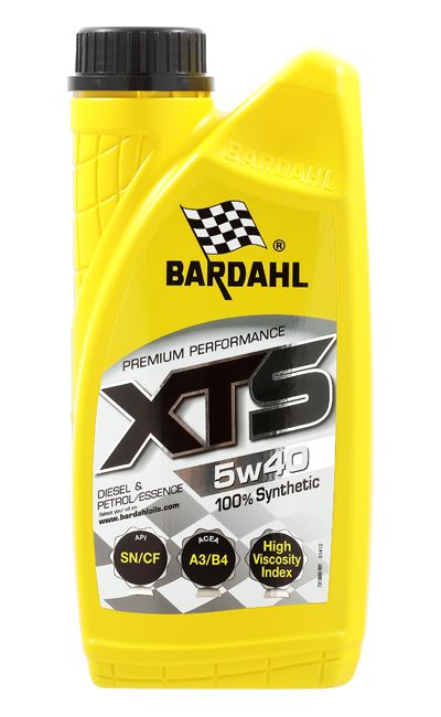 BARDAHL XTS 5W40 12x1L A3/B4 SN/CF BMW LL-01 MB 229.3/5 226.5 GM-LL-B-025 Porsche A40 VW 502.00/505.