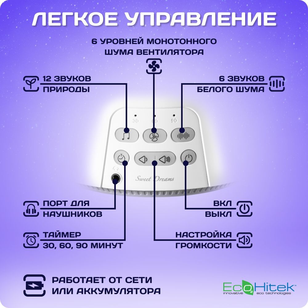 Купить Генератор Белого Шума Для Сна Взрослым