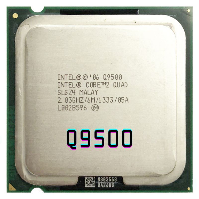 Процессор intel core 2 quad q9500. Q9500.