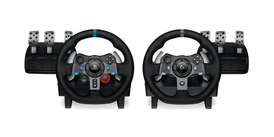 Как подключить руль g920 к пк Logitech G29 Driving Force Игровой руль,(Нет рычага переключения передач)Совмест