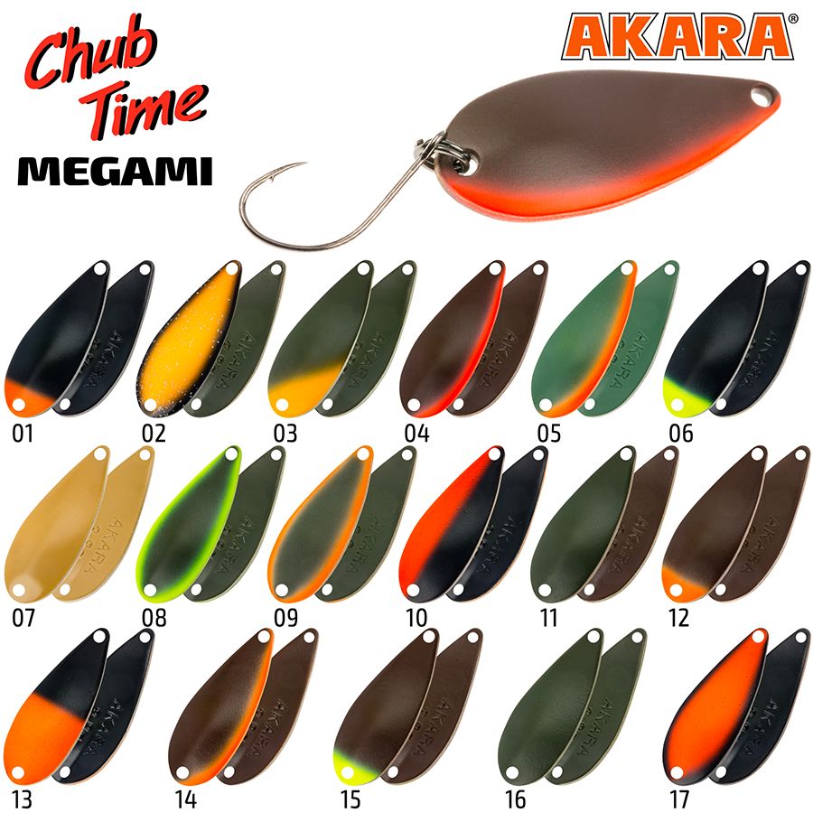 Блесна колеб. Akara Chub Time Megami 35 3,8 гр. 08