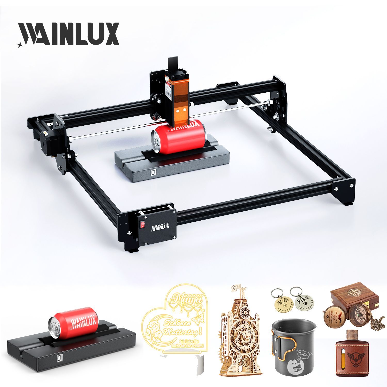 ゆうゆう　3Lセット Лазерный гравер Wainlux J L 3 40 Вт DIY лазерная гравировка