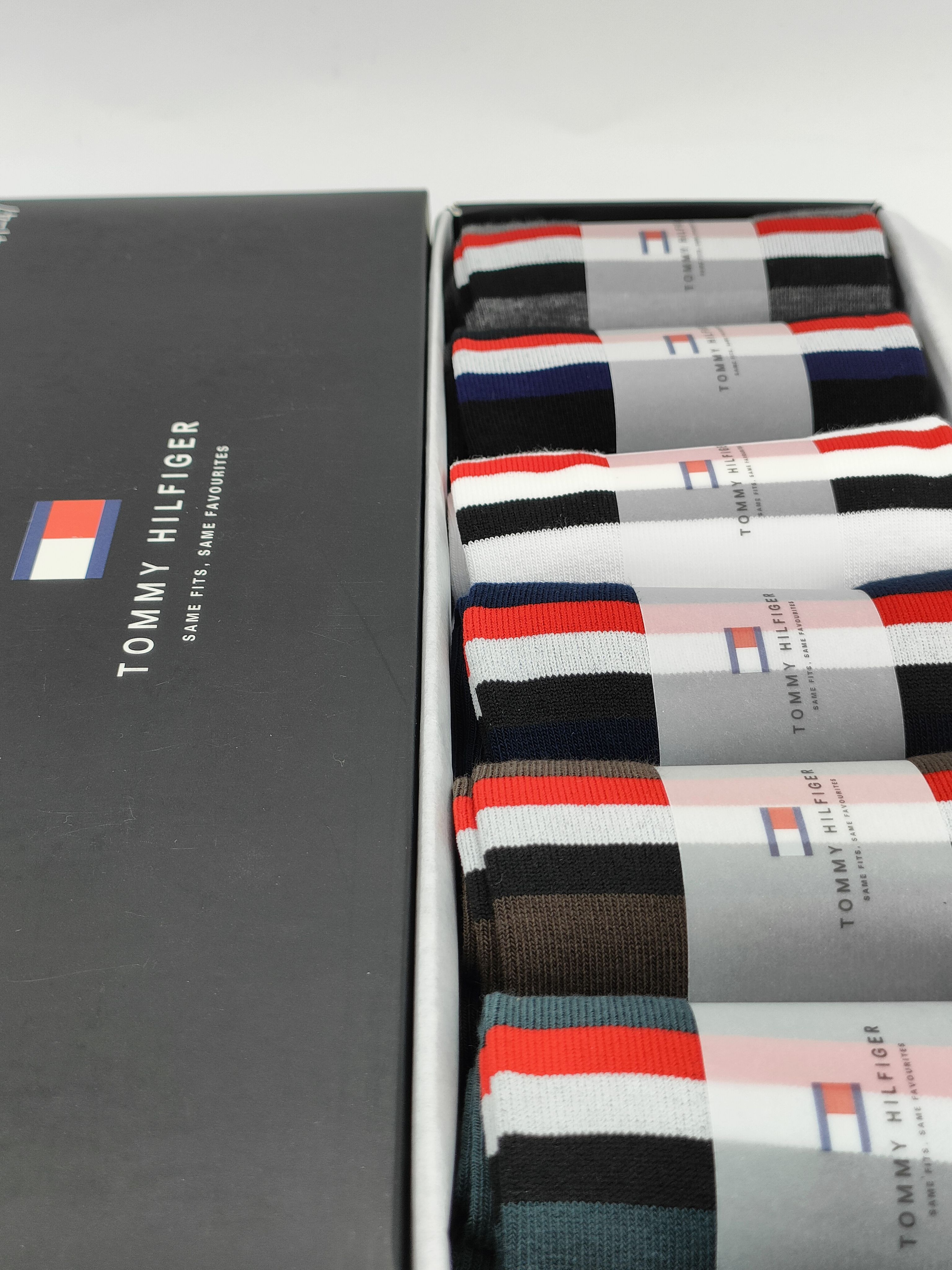 Комплект носков Tommy Hilfiger, 6 пар - купить с доставкой по выгодным ...