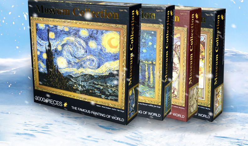 3000 штук очень большая головоломка для взрослых всемирно известная ...