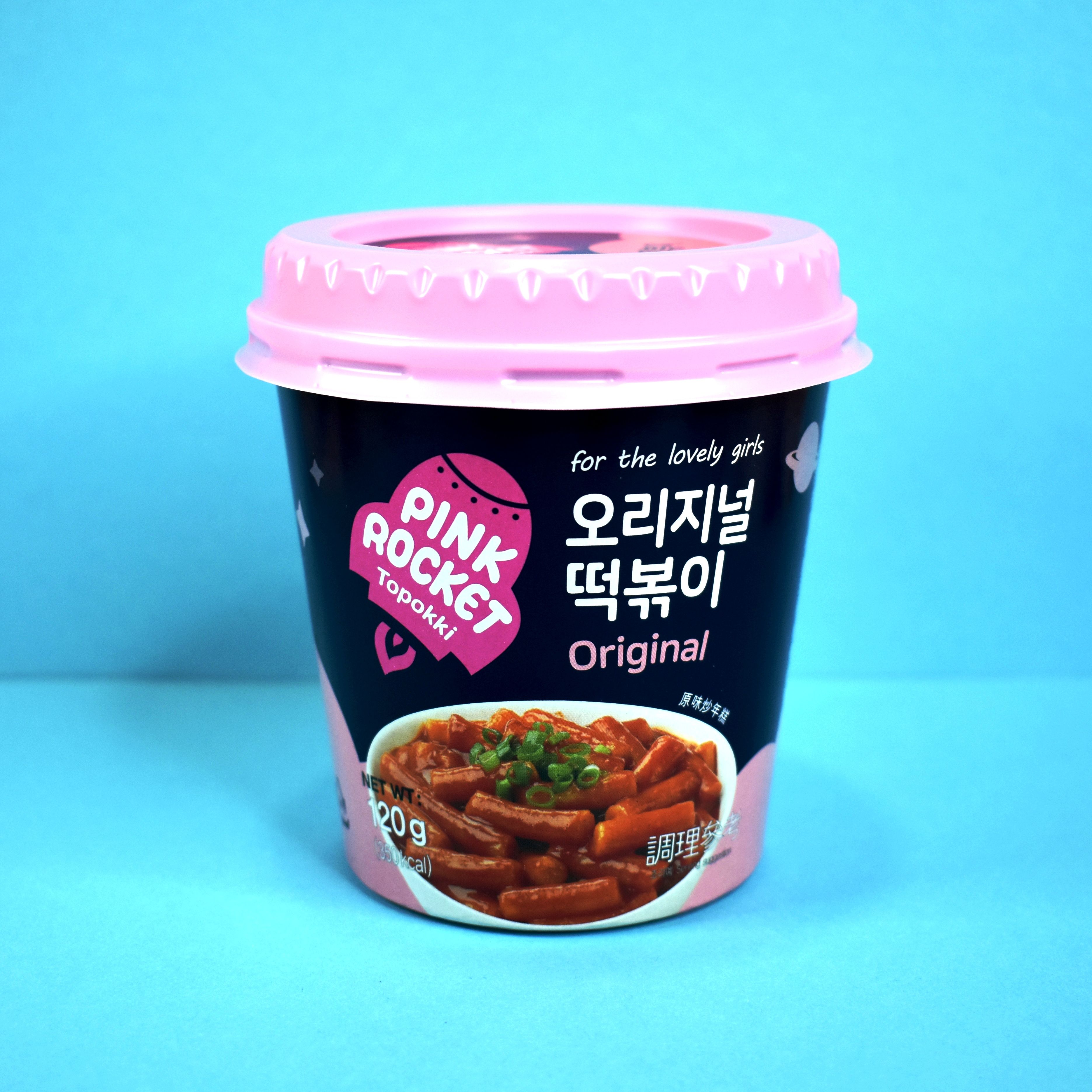 Toppoki Pink YOPOKKI TOPOKKI PINK ROCKET ORIGINAL / Рисовые клецки (топокки) с ...