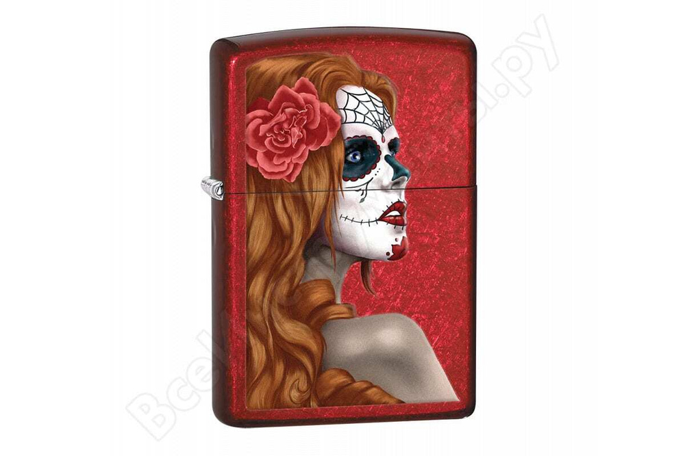 Зажигалка ZIPPO бензиновая Classic Candy Apple Red #1