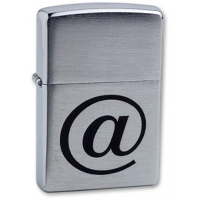 Зажигалка бензиновая ZIPPO Internet Brushed Chrome #1