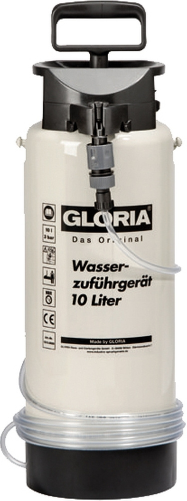 Ручной водяной насос Gloria тип 10 с полиэтиленовым бачком #1