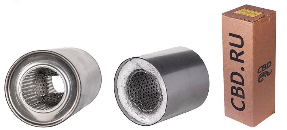 Пламегаситель CBD 10025057d с перфорированным диффузором, PLIN102 - CBD ...