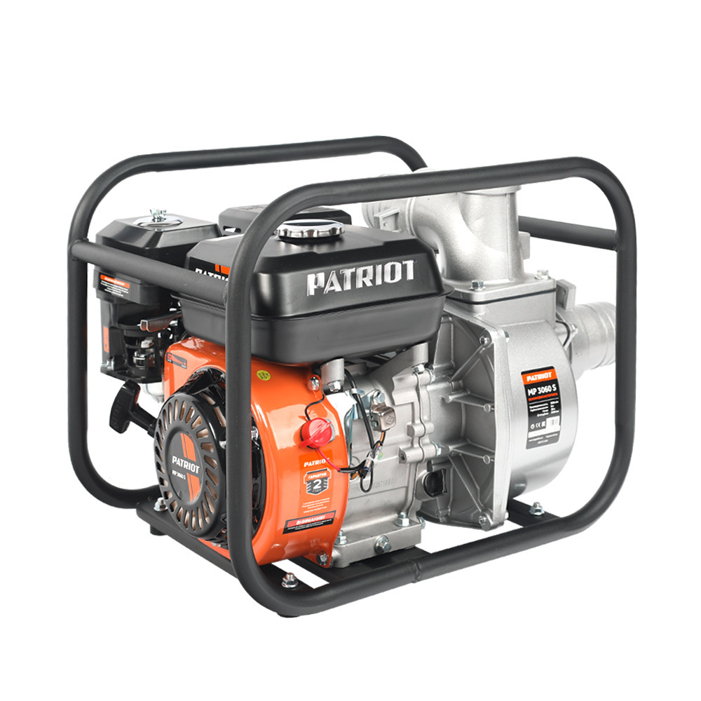 Мотопомпа бензиновая PATRIOT MP 3060 S, 7лс, 1000л мин #1