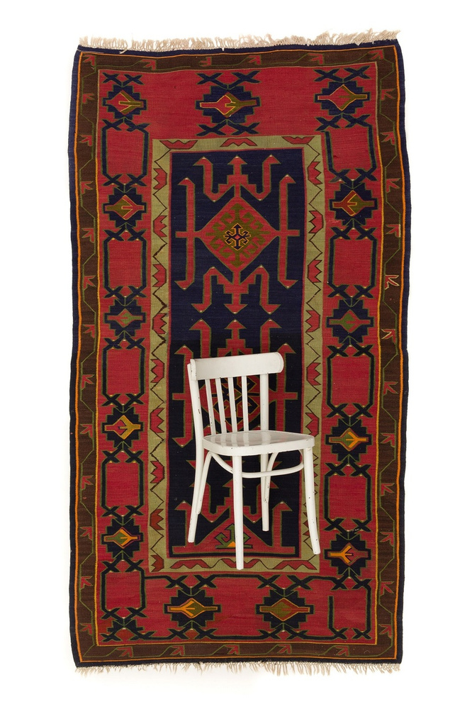 Orazbai Collection Ковер узоры бежевый, бирюзовый #1