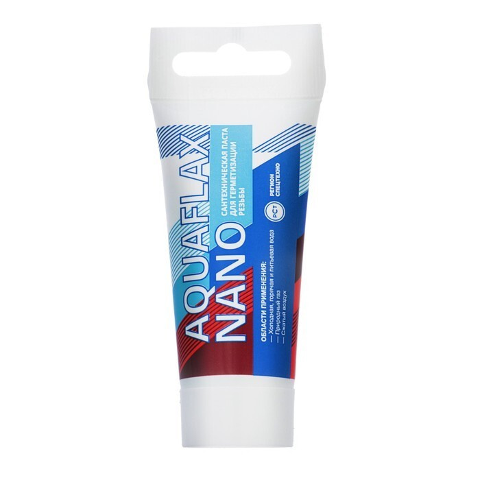Aquaflax Nano 30 г уплотнительная сантехническая паста для льна  #1