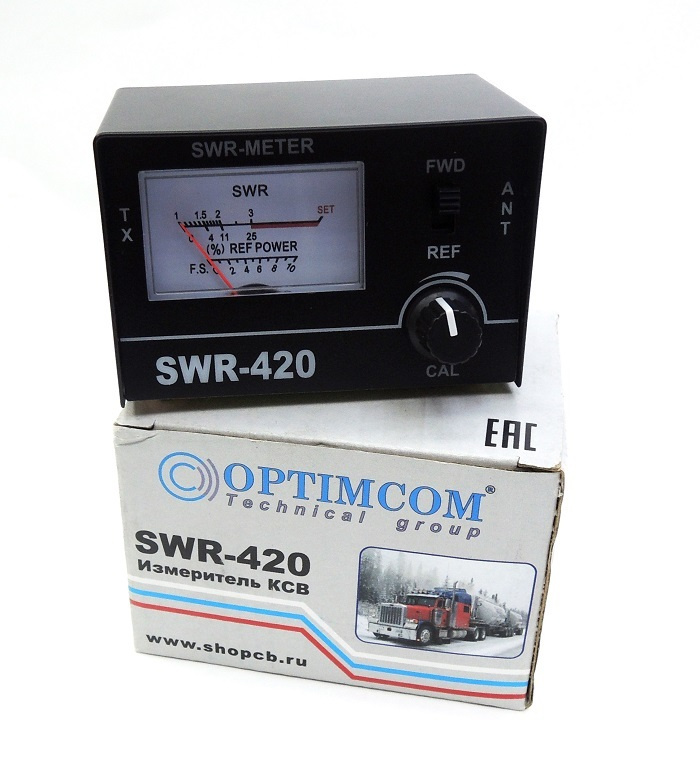 КСВ-метр Optim SWR-420 - купить с доставкой по выгодным ценам в ...