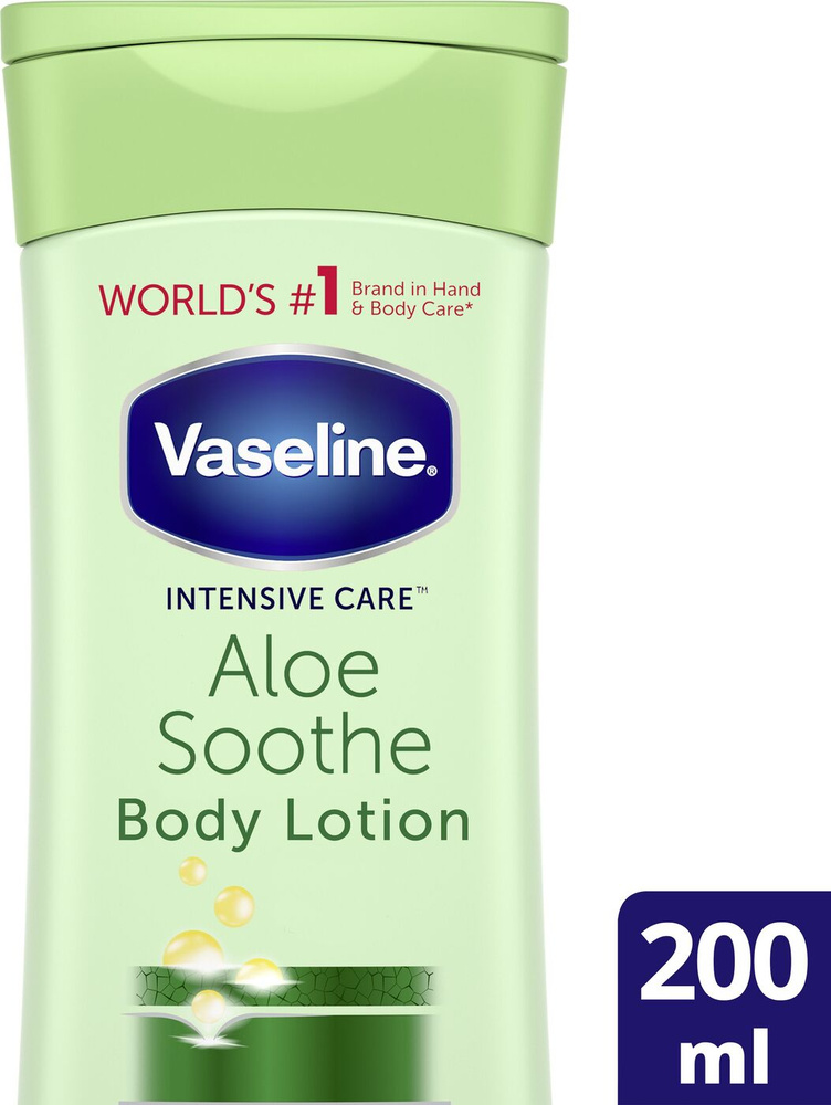 Лосьон для тела Vaseline Свежесть алое, 200 мл - купить с доставкой по ...