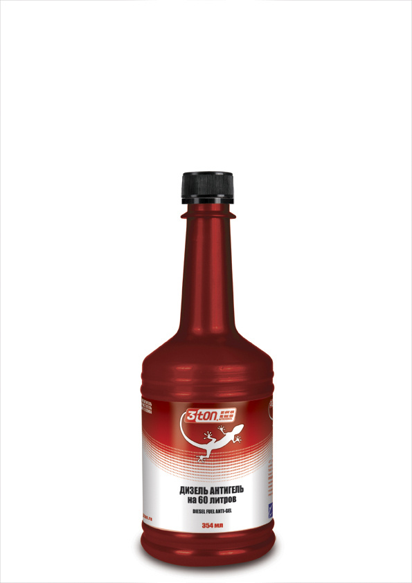 Дизель антигель 3ton ТТ-310 на 60л DIESEL FUEL ANTI-GEL 354 мл #1