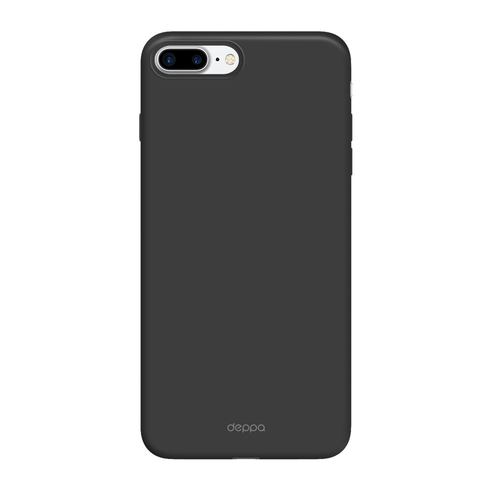 Чехол для Apple iPhone 7/8 Plus, черный, серый, Deppa Air Case - купить с  доставкой по выгодным ценам в интернет-магазине OZON (154891914)