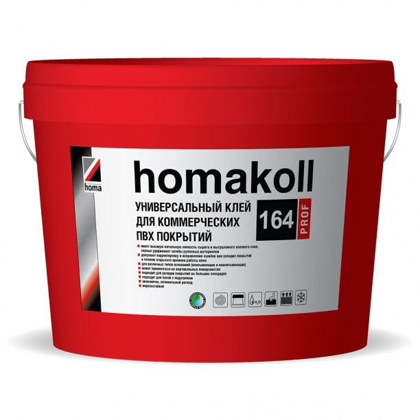Клей универсальный для напольных покрытий Homakoll 164 Prof 3 кг  #1