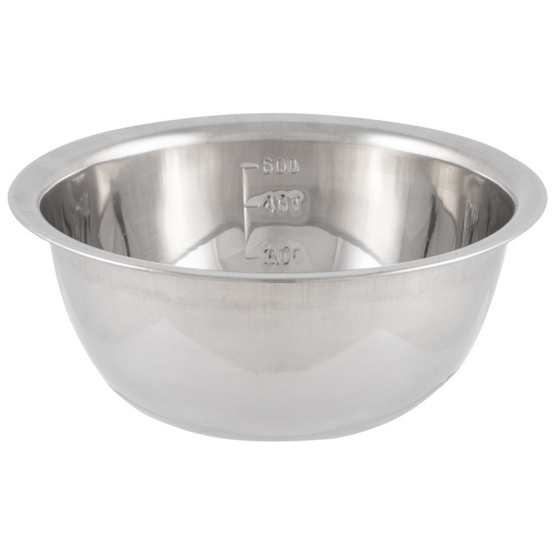 Миска из нержавеющей стали, Bowl-Roll-16, объем 0,8 л, зеркальная полировка, диа 16 см (003276) #1